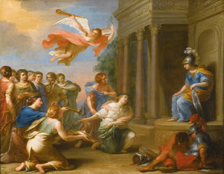 An allegory of the victory of peace over war - Anonymous — artwork view