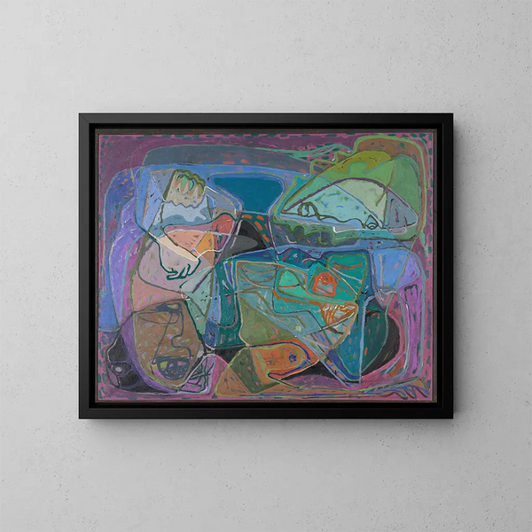 Anatomy Painting - Anonymous — framed artwork on a wall