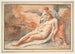 Angel comforting the Christ laid down - Anonymous — artwork view