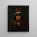 I am Indian - Anonymous — framed artwork on a wall