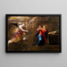 Annunciation - Anonymous — framed artwork on a wall