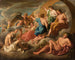 Apollo harmonizing his chariot with Phaethon - Anonymous — artwork view