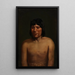Man from Araucania - Anonymous — framed artwork on a wall