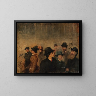 For Shopping - Anonymous — framed artwork on a wall