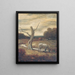 Autumn Prairies - Anonymous — framed artwork on a wall