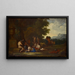 Scene of Bacchanal - Anonymous — framed artwork on a wall