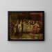 The Feast of Belshazzar - Anonymous — framed artwork on a wall