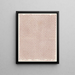 Leaf with an alternating pattern of flowers and four points - Anonymous — framed artwork on a wall