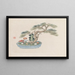 Bonsaï Kabenzu Painting Pl01 - Anonymous — framed artwork on a wall