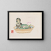 Bonsaï Kabenzu Painting Pl13 - Anonymous — framed artwork on a wall