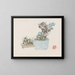 Bonsaï Pl14 - Anonymous — framed artwork on a wall