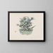 Bonsaï Kabenzu Painting Pl18 - Anonymous — framed artwork on a wall