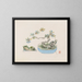 Bonsaï Pl22 Painting - Anonymous — framed artwork on a wall
