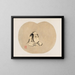 Bonsaï Kabenzu Painting Pl29 - Anonymous — framed artwork on a wall