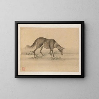 Bonsaï Pl30 Painting - Anonymous — framed artwork on a wall