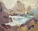 Waves and Rocky Coast - Anonymous — artwork view