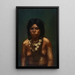 Girl Cashivo - Anonymous — framed artwork on a wall