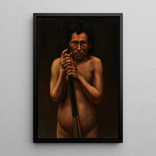 Indian Cashivo Painting - Anonymous — framed artwork on a wall