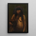 Woman Cashivo - Anonymous — framed artwork on a wall