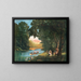 Central Park Painting - Anonymous — framed artwork on a wall