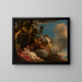 Ceres and Bacchus awakening Venus - Anonymous — framed artwork on a wall