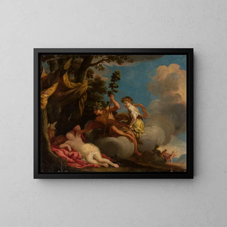 Ceres and Bacchus awakening Venus - Anonymous — framed artwork on a wall