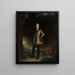 Portrait of Childhood by Adam Potocki - Anonymous — framed artwork on a wall