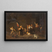 Children Playing at the Revolution - Anonymous — framed artwork on a wall