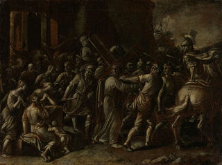 The Christ carrying the cross - Anonymous — artwork view