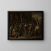 The Christ carrying the cross - Anonymous — framed artwork on a wall