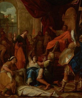 The Christ before Pilate - Anonymous — artwork view