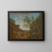 The Christ at the Well - Anonymous — framed artwork on a wall