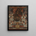 The Christ Carrying the Cross called the Lord of the Fall - Anonymous — framed artwork on a wall