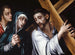 The Christ carrying the cross with the Virgin and Saint John - Anonymous — artwork view