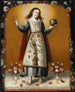Child Jesus with Passion symbols - Anonymous — artwork view
