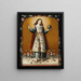 Child Jesus with Passion symbols - Anonymous — framed artwork on a wall