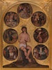 The Christ Sitting on the Cold Stone and Other Scenes of the Passion - Anonymous — artwork view