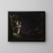 The Christ at the Mount of Olives - Anonymous — framed artwork on a wall