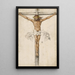 Reproduction of the painting Christ on the Cross - Anonymous