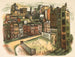 Urban scene with playground - Anonymous — artwork view