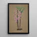 Orchid Collection Painting Pl63 - Anonymous — framed artwork on a wall