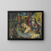 Conversation Painting - Anonymous — framed artwork on a wall