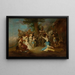 Coriolan at the gates of Rome - Anonymous — framed artwork on a wall