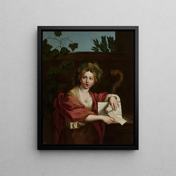 Sibyl of Cumae - Anonymous — framed artwork on a wall