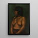 Woman Cunivo - Anonymous — framed artwork on a wall
