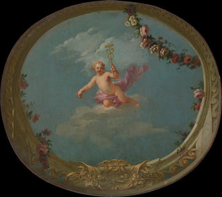 Cupid as messenger with the caduceus - Anonymous — artwork view