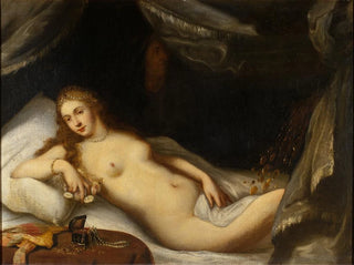 Danaé and the Golden Rain Painting - Anonymous — artwork view