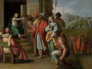 The Judgment of Daniel - Anonymous — artwork view