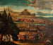 Representation of the Turkish War, peasant painting - Anonymous — artwork view