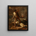 Death of Abel - Anonymous — framed artwork on a wall